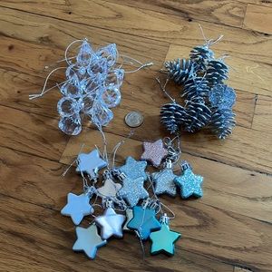 Mini Christmas Ornaments - Lot of 33